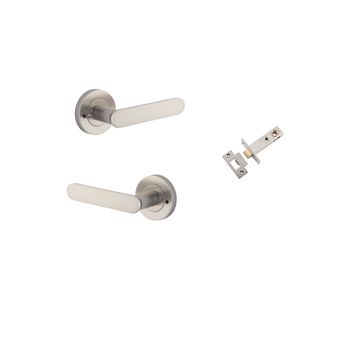 Bronte Lever - Round Rose Privacy Kit (Inbuilt Privacy)