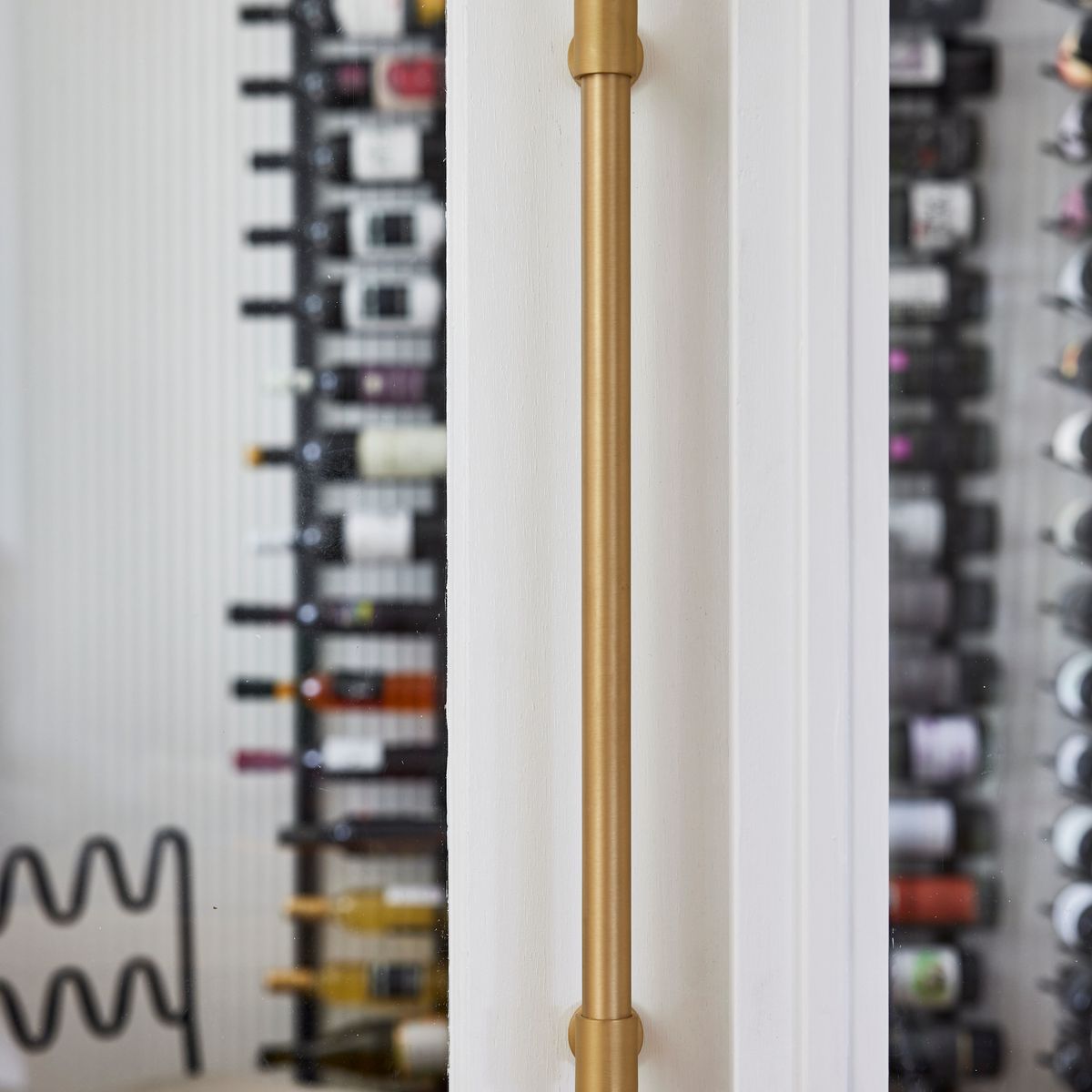20707 - Helsinki Pull Handle - 450mm - Brushed Brass - Entrance