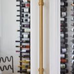 20707 - Helsinki Pull Handle - 450mm - Brushed Brass - Entrance