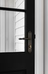 10718E85 - Verona Lever - Shouldered Backplate - Signature Brass - Entrance