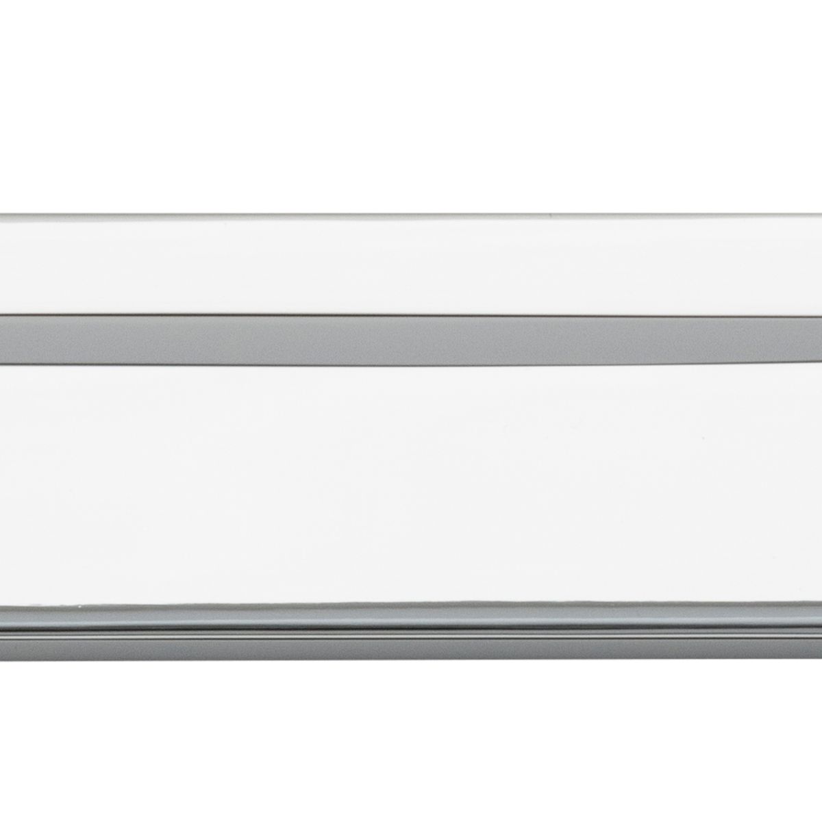 0531B - Cali Cabinet Pull with Backplate - CTC 128mm - Polished Chrome