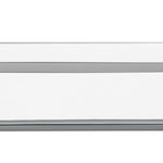 0531B - Cali Cabinet Pull with Backplate - CTC 128mm - Polished Chrome