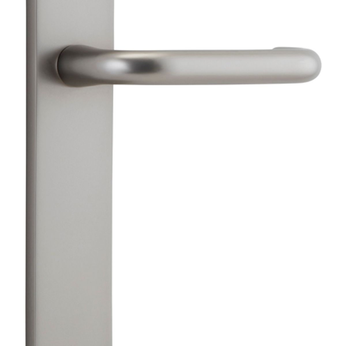 14846 - Oslo Lever - Oval Backplate - Satin Nickel - Passage