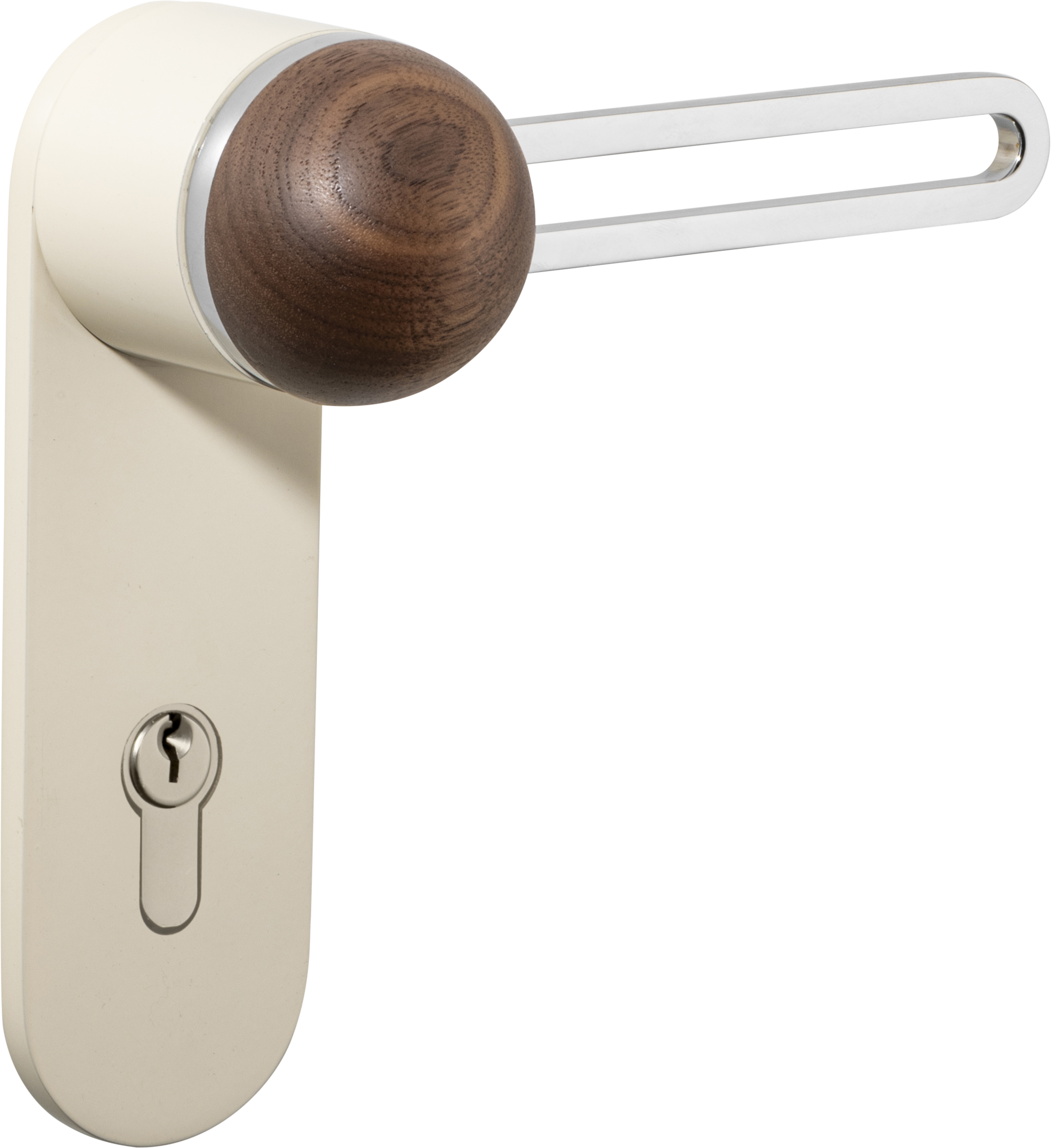 Polished Chrome/Bone