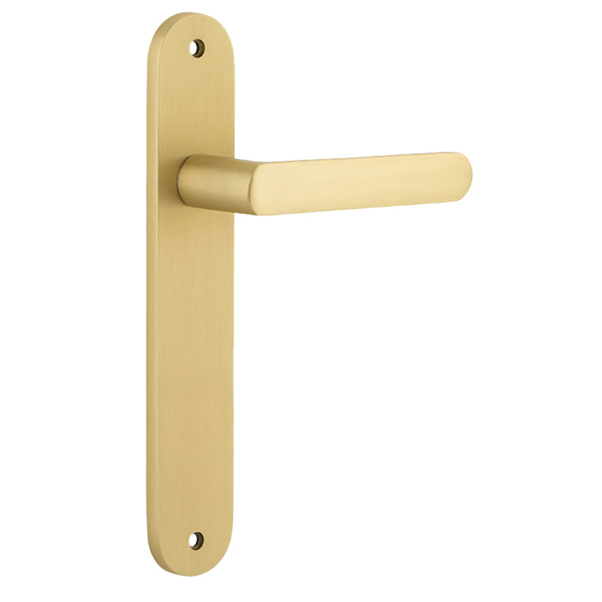 16364 - Osaka Lever - Oval Backplate - Brushed Gold PVD - Passage