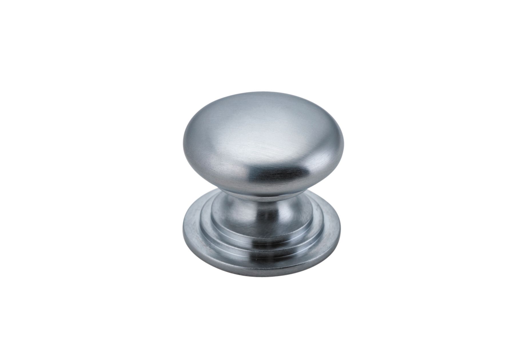 0568 - Sarlat Cupboard Knob - P27xD32mm - Brushed Chrome