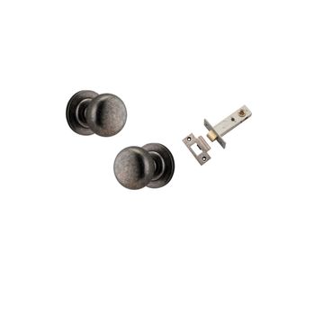 Cambridge Knob - Round Rose Passage Kit
