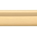 20916B - Baltimore Cabinet Pull with Backplate - CTC320mm - Brushed Brass