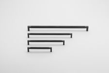 22111 - Brunswick Cabinet Pull - CTC160mm - Matt Black