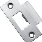 20495 - Metal Door Tube Latch Striker - Brushed Chrome