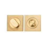 20040 - Privacy Turn - Square - Brushed Brass