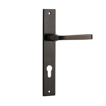 Annecy Lever - Rectangular Backplate