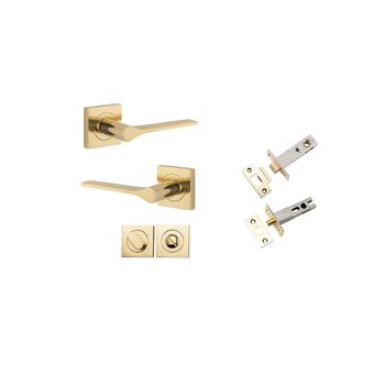 Como Lever - Square Rose Privacy Kit