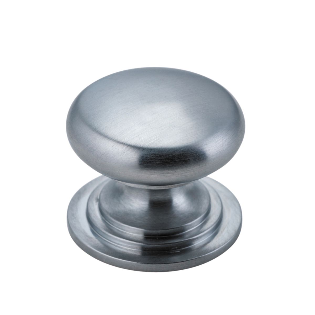 0569 - Sarlat Cupboard Knob - P32xD38mm - Brushed Chrome