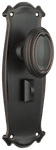 Bungalow Door Knob - Long Backplate