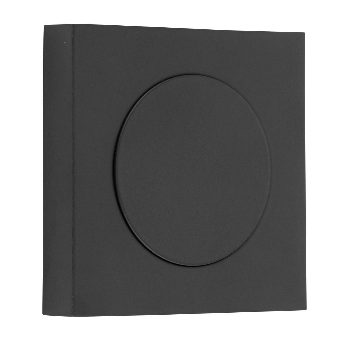 20293 - Blank Rose - Square - Matt Black