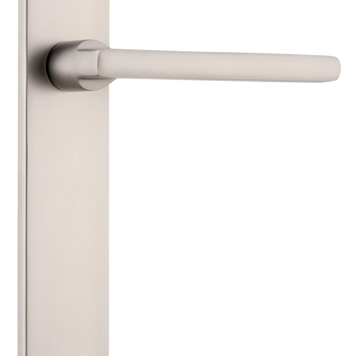 14726 - Baltimore Lever - Oval Backplate - Satin Nickel - Passage