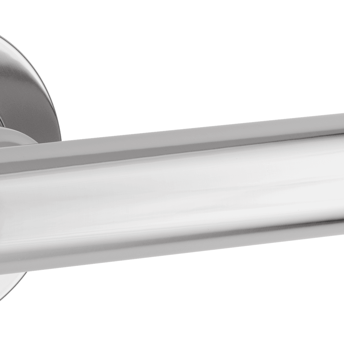 24004KIBPRIV60 - Puerto Lever - Round Rose (Inbuilt Privacy) - Polished Chrome - Privacy
