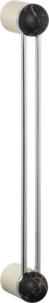 Polished Chrome/Bone