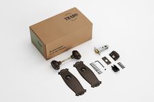 Bungalow Door Knob - Long Backplate Passage Set