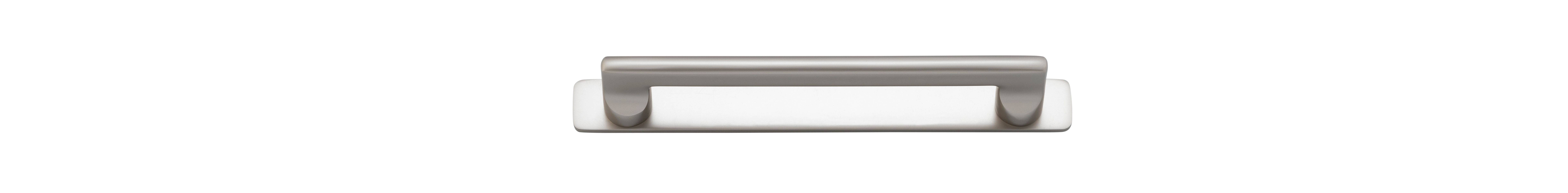 20899B - Baltimore Cabinet Pull with Backplate - CTC160mm - Satin Nickel
