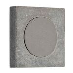 20297 - Blank Rose - Square - Distressed Nickel