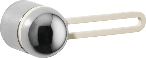 Bone/Polished Chrome