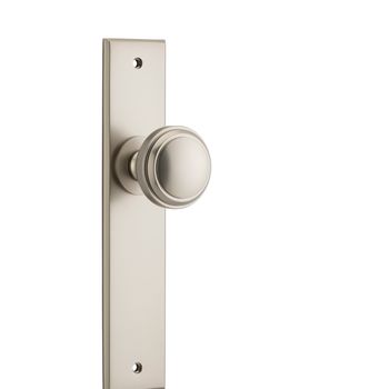 Paddington Knob - Chamfered Backplate