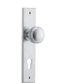 Paddington Knob - Chamfered Backplate