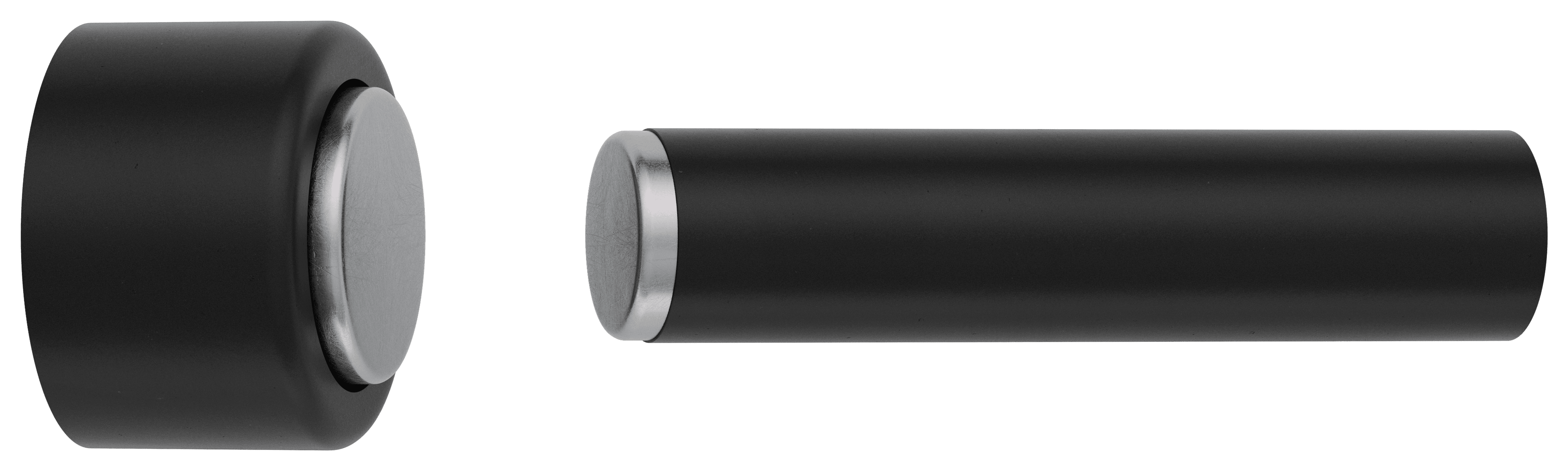20472 - Door Stop Pencil - Magnetic - Matt Black