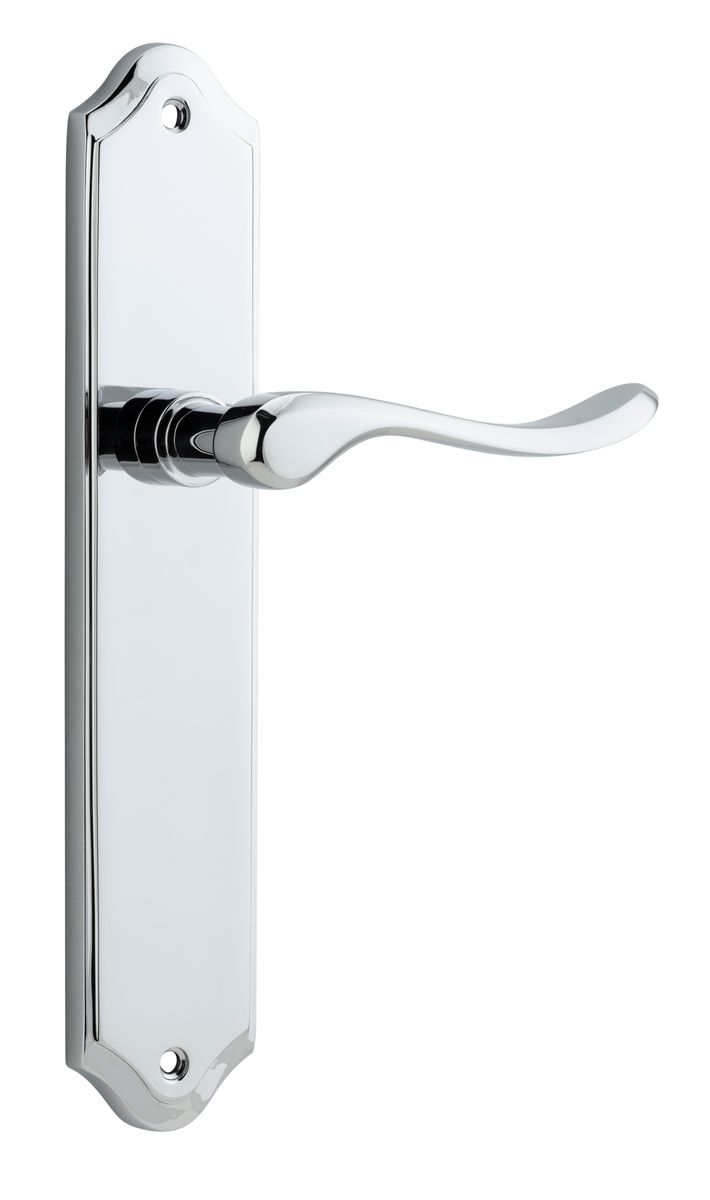 11922 - Stirling Lever - Shouldered Backplate - Polished Chrome - Passage