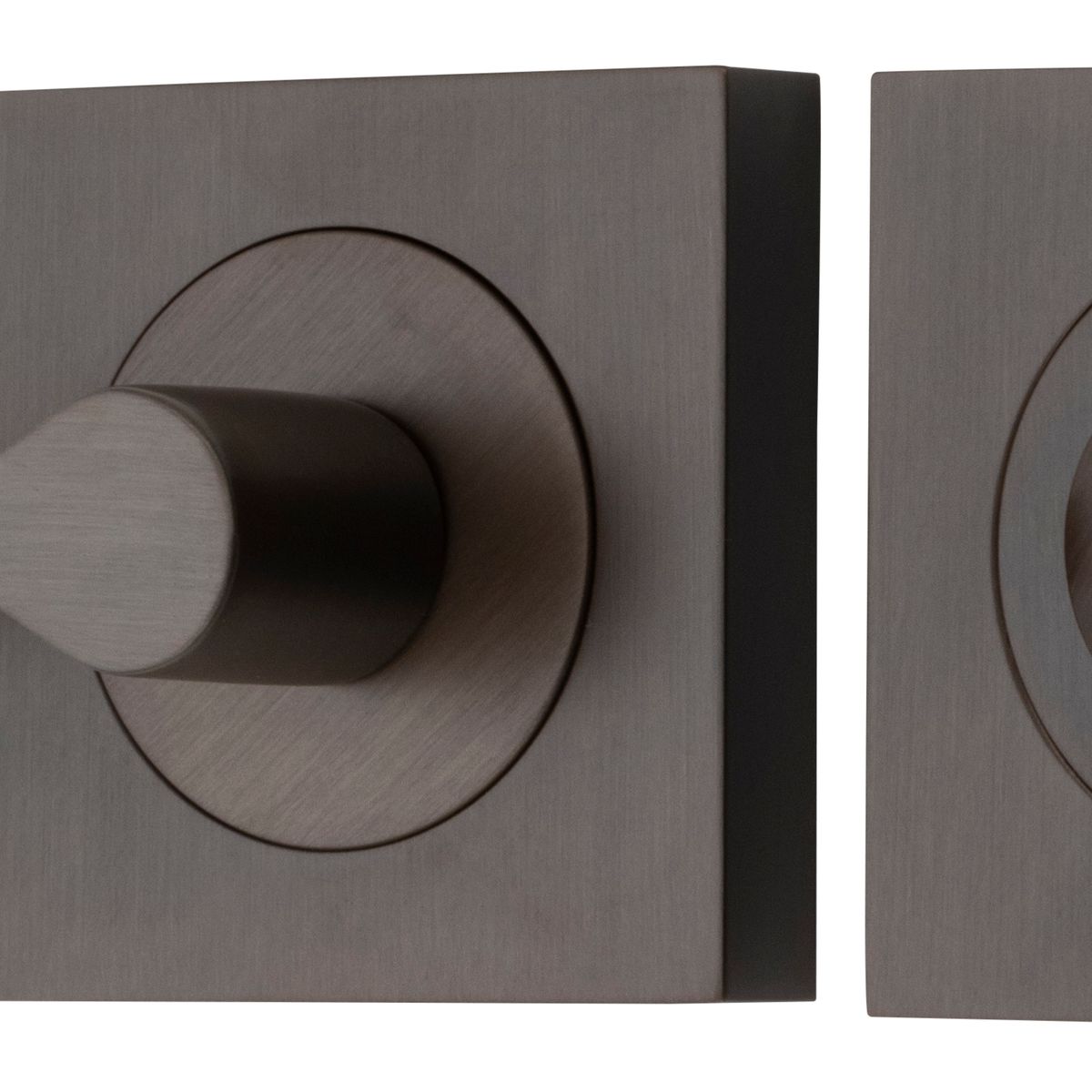 21721 - Accessibility Privacy Turn with Indicator - Square - Signature Brass