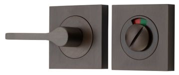 21721 - Accessibility Privacy Turn with Indicator - Square - Signature Brass