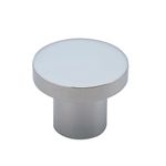0501 - Osaka Cupboard Knob P30xD38mm - Polished Chrome