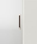 21785 - Rectangular Flush Pull - Satin Nickel - Passage