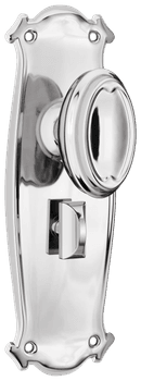 Bungalow Door Knob - Long Backplate