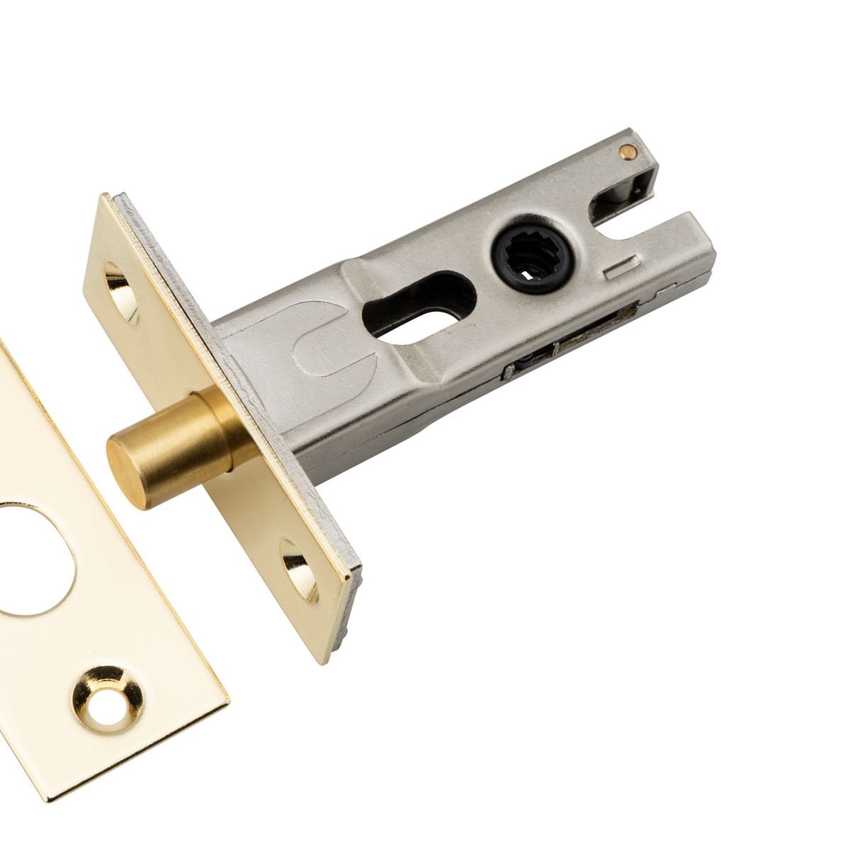 20540 - Privacy Bolt - Round - 45mm Backset - Polished Brass