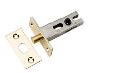 20540 - Privacy Bolt - Round - 45mm Backset - Polished Brass