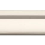 0553B - Cali Cabinet Pull with Backplate - CTC 256mm - Satin Nickel