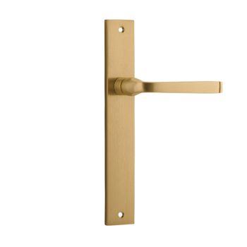 Annecy Lever - Rectangular Backplate