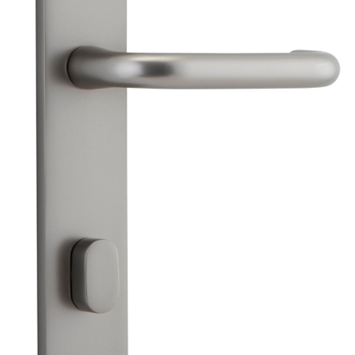14846P85 - Oslo Lever - Oval Backplate - Satin Nickel - Privacy