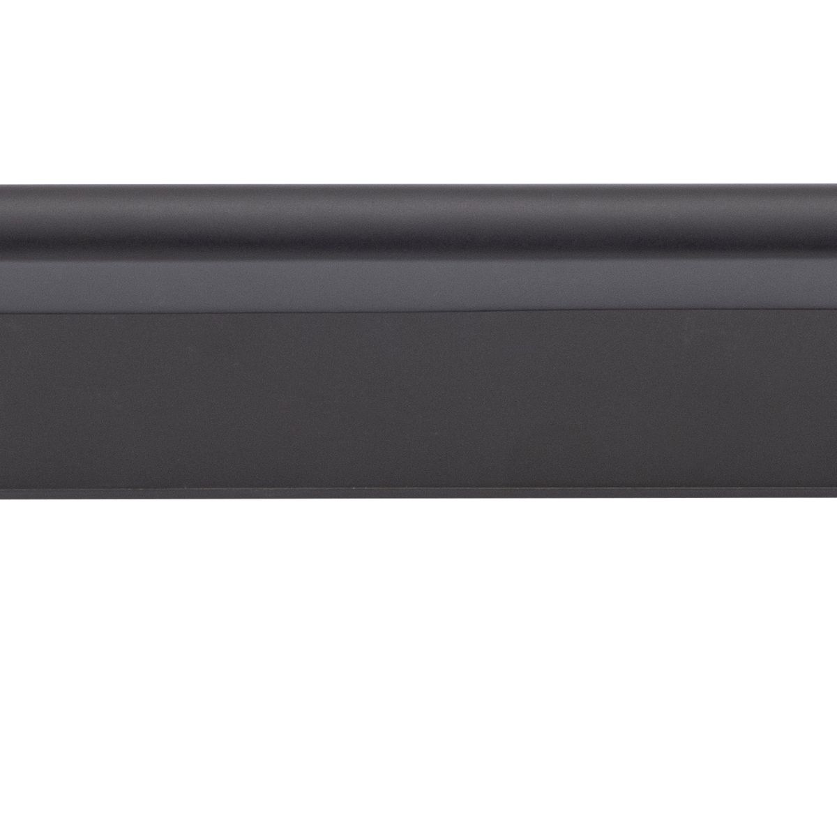 20923B - Baltimore Cabinet Pull with Backplate - CTC450mm - Matt Black
