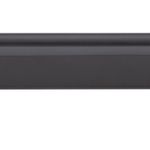 20923B - Baltimore Cabinet Pull with Backplate - CTC450mm - Matt Black