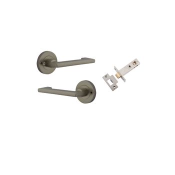 Baltimore Return Lever - Round Rose (Inbuilt Privacy)