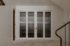 21419 - Rectangular Sliding Door Pull Passage Kit - Satin Nickel - Passage