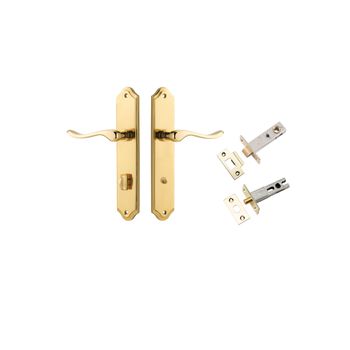 Stirling Lever - Shouldered Backplate Privacy Kit with Privacy Turn