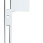 20124 - Extended 85mm Strikers - H198xW85mm - Polished Chrome