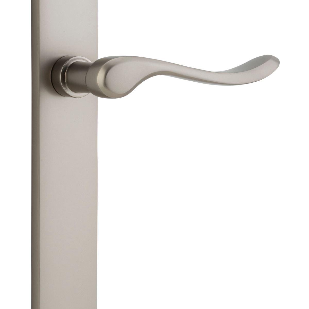 14920 - Stirling Lever - Rectangular Backplate - Satin Nickel - Passage