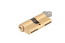 21606 - Euro Cylinder Dual Function 5 Pin - Brushed Brass - Entrance