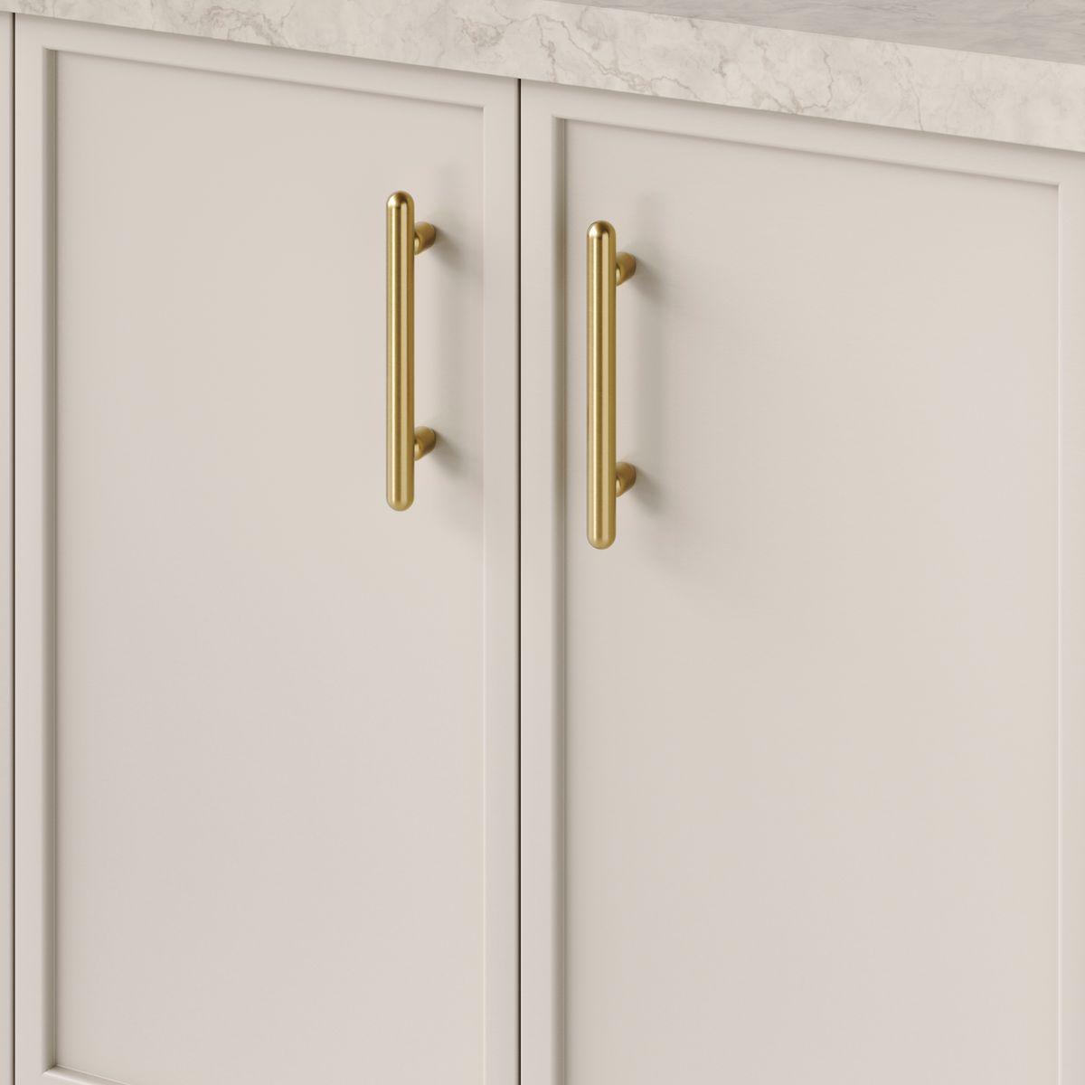 24030 - Puerto Cabinet Pull - CTC 128mm - Brushed Gold PVD